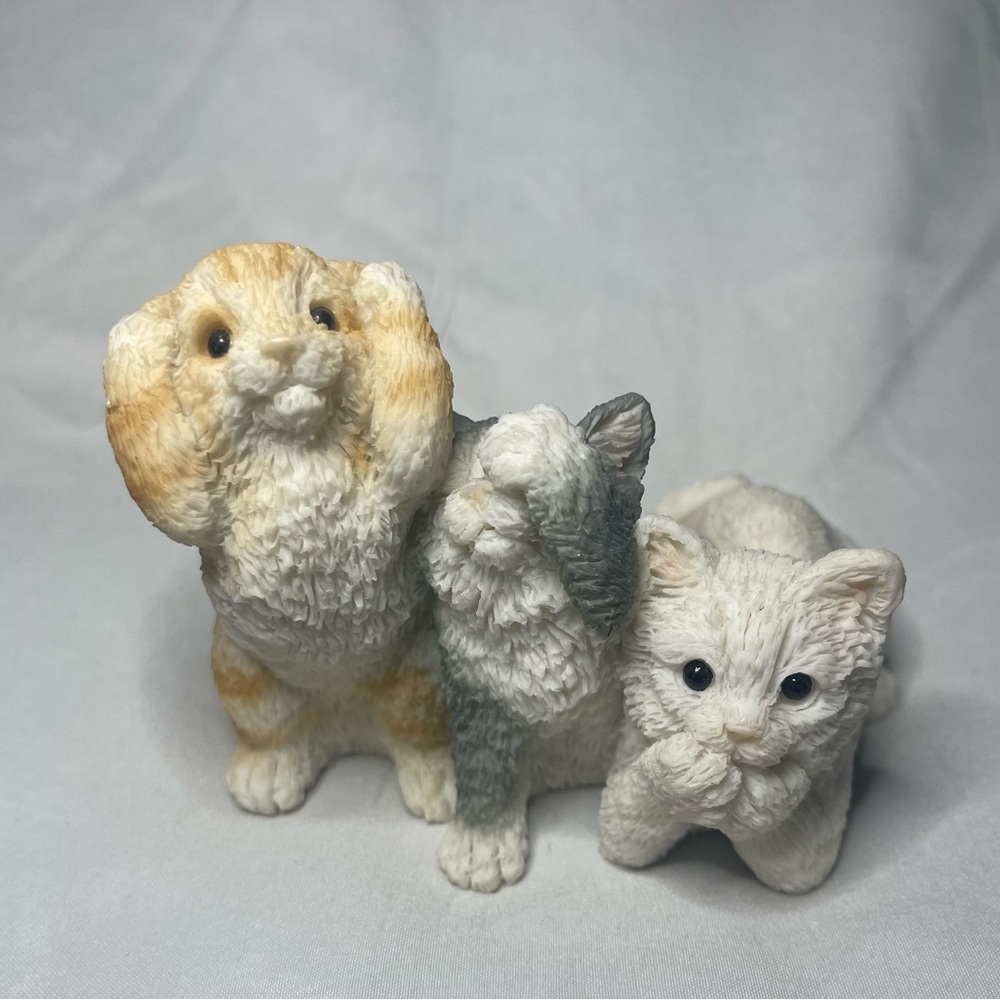 Stone Critters Cat Kitten: See, Hear, Speak